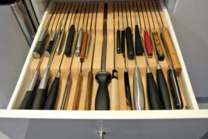 types of knives moving knives storing knives